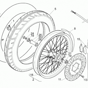 Front wheel