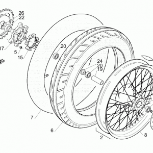 Rear wheel