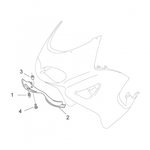 Front body - F.fairing air intake