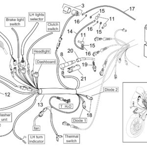 Front electrical system