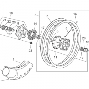 Rear wheel