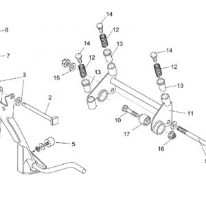 Central stand - Connecting rod