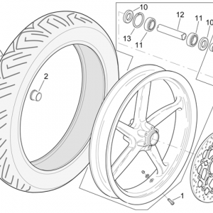 Front wheel