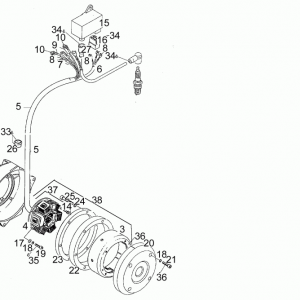 Cdi magneto assy