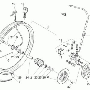 Front wheel