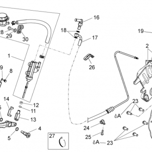 Rear brake system I