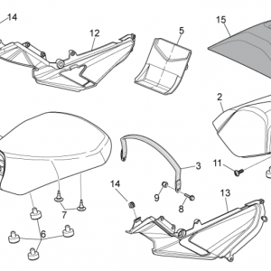 Saddle unit